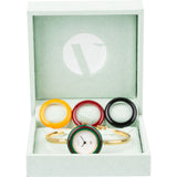 Gucci Gold Tone Change Bezel 11/12 Watch