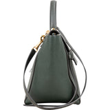 Celine Dark Green Leather Belt Handbag