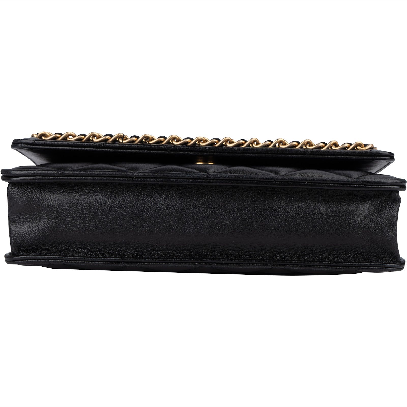 Chanel Limited Quilted Lambskin Wallet On Chain Crossbody Bag - vintageandkickz