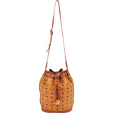 MCM Monogram Visetos Drawstring Crossbody Bag