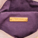 Miu Miu Vitello Lux Leather Small Bow Handbag