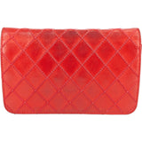 Chanel Stitching Leather Wallet on Chain Crossbody Bag