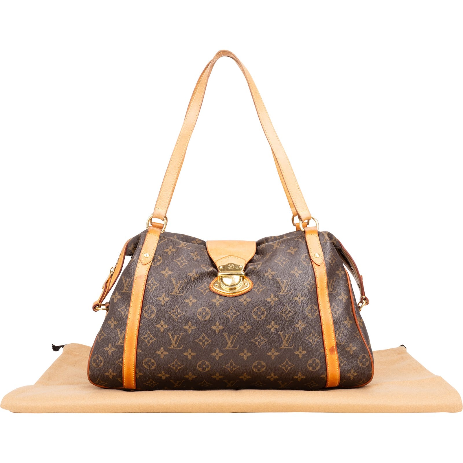 Louis Vuitton Monogram Canvas Stresa PM Shoulder Bag - vintageandkickz