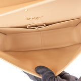 Chanel Quilted Lambskin Jumbo Double Flap Crossbody Bag