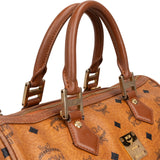 MCM Monogram Visetos Boston Handbag