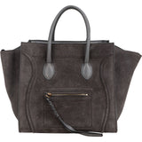 Céline Suede & Leather Phantom Handbag