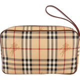 Burberry Nova-Check Monogram Haymarket Check Clutch