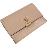 Louis Vuitton Taurillon Leather Lockme Compact Wallet