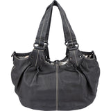 Burberry Blue Label Calfskin Reversible Hobo Shoulder Bag