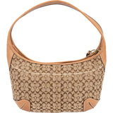 Coach Monogram Signature Small Hobo Shoulder Bag