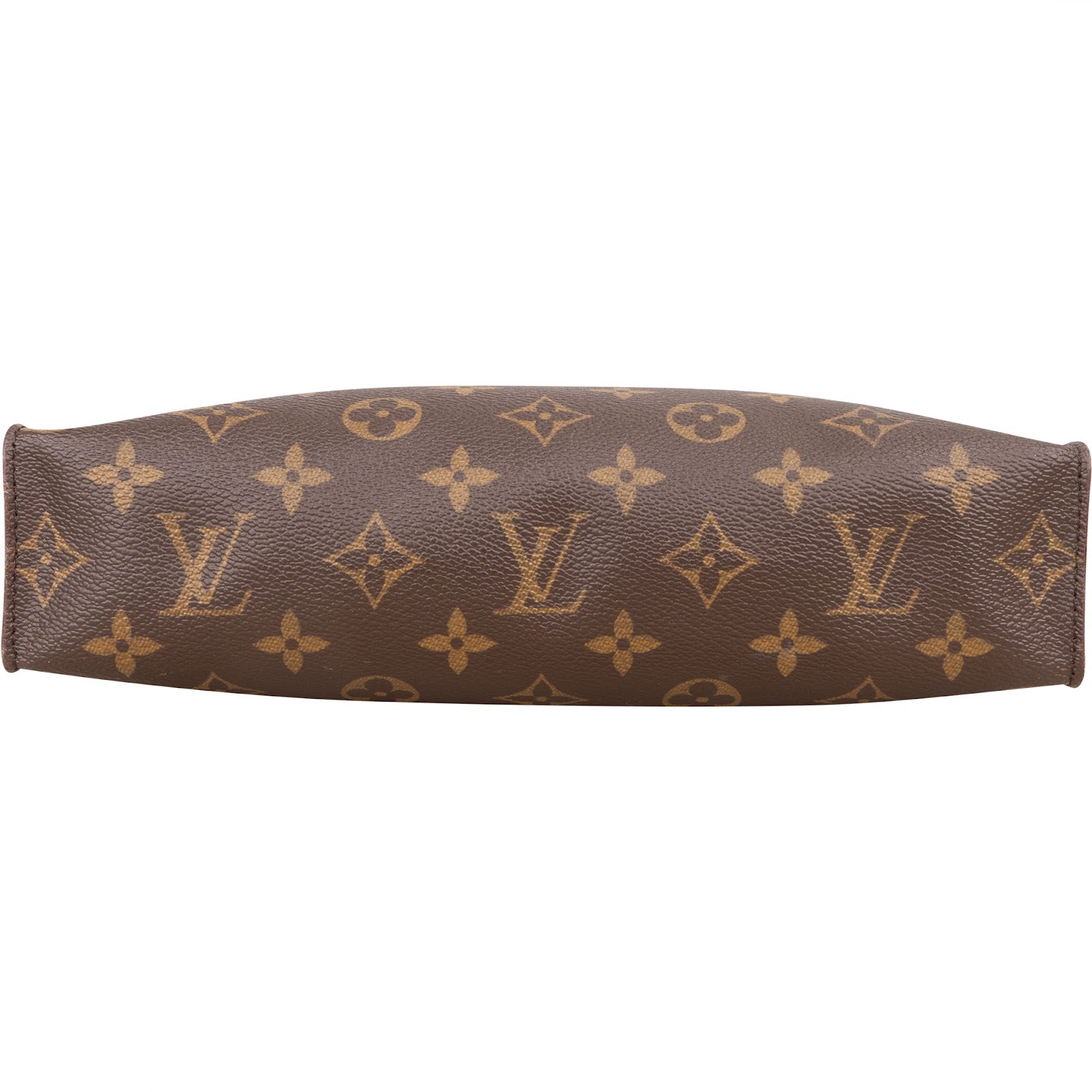 Louis Vuitton Canvas Monogram Poche Toilette 25 Clutch - vintageandkickz