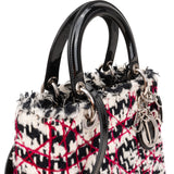 Dior Multicolor Tweed Lady Dior Handbag