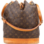 Louis Vuitton Monogram Canvas Sac Noé Grande Shoulder Bag - vintageandkickz