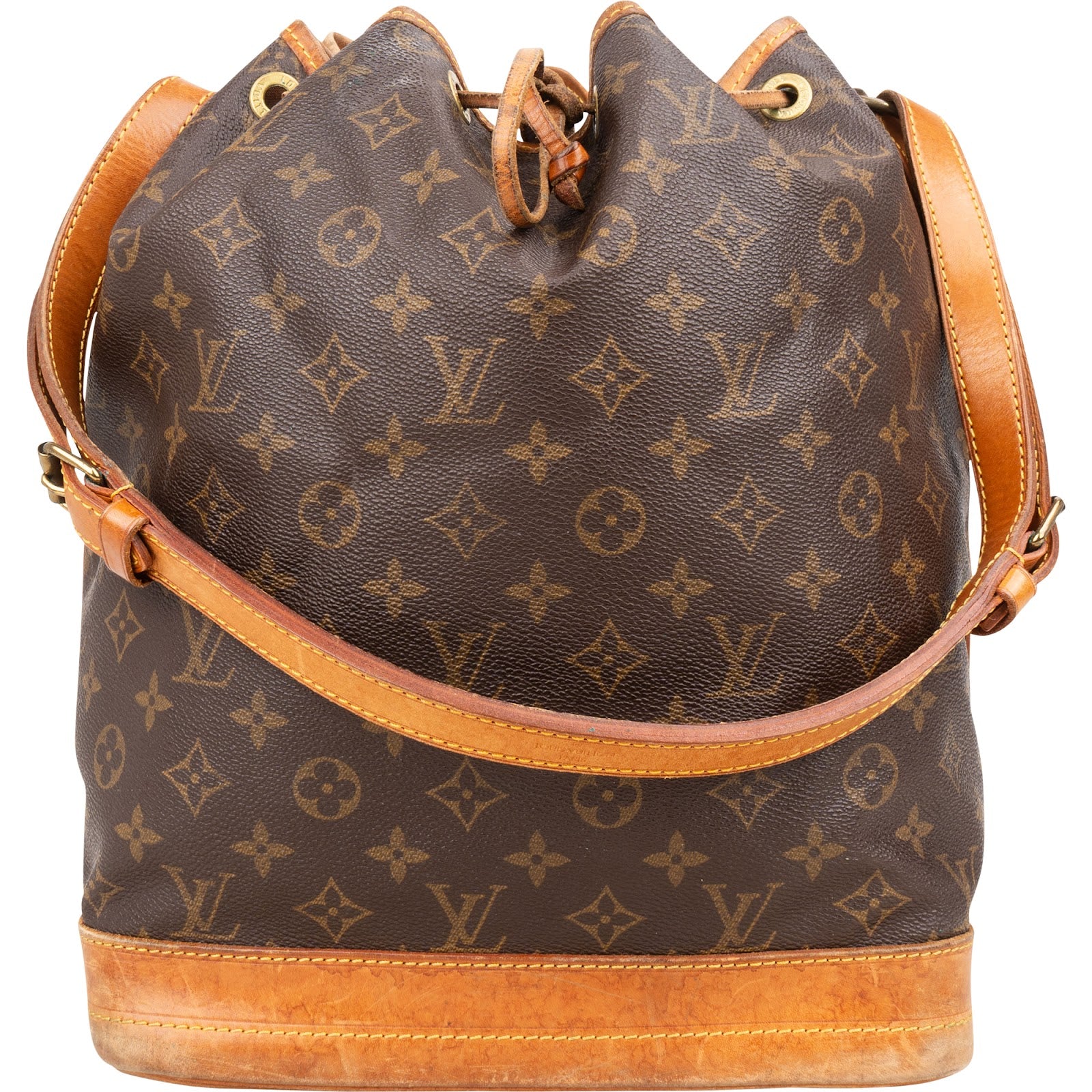 Louis Vuitton Monogram Canvas Sac Noé Grande Shoulder Bag - vintageandkickz
