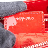 Christian Dior Quilted Patent Leather Lady Dior Handbag