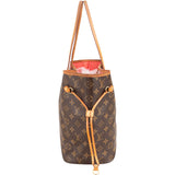 Louis Vuitton Monogram Canvas V Grenade Fuchsia Neverfull MM Shoulder Bag