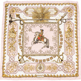 Hermès Ludovicus Magnus Silk Carre 90 Scarf Tuch