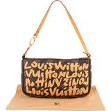 Louis Vuitton Limited Monogram Graffiti Pochette Accessoires Handbag