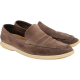 Loro Piana Brown Suede Summer Walk Shoes (44,5)