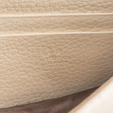 Gucci Grained Leather Interlocking GG Wallet On Chain Crossbody Bag