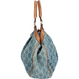 Gucci Monogram GG Denim Sukey Handbag
