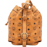 MCM Monogram Visetos Drawstring Bucket Crossbody Bag