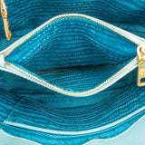 Prada Saffiano Leather Mini Promenade Handbag