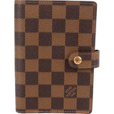 Louis Vuitton Monogram Damier Ebene Canvas Agenda PM
