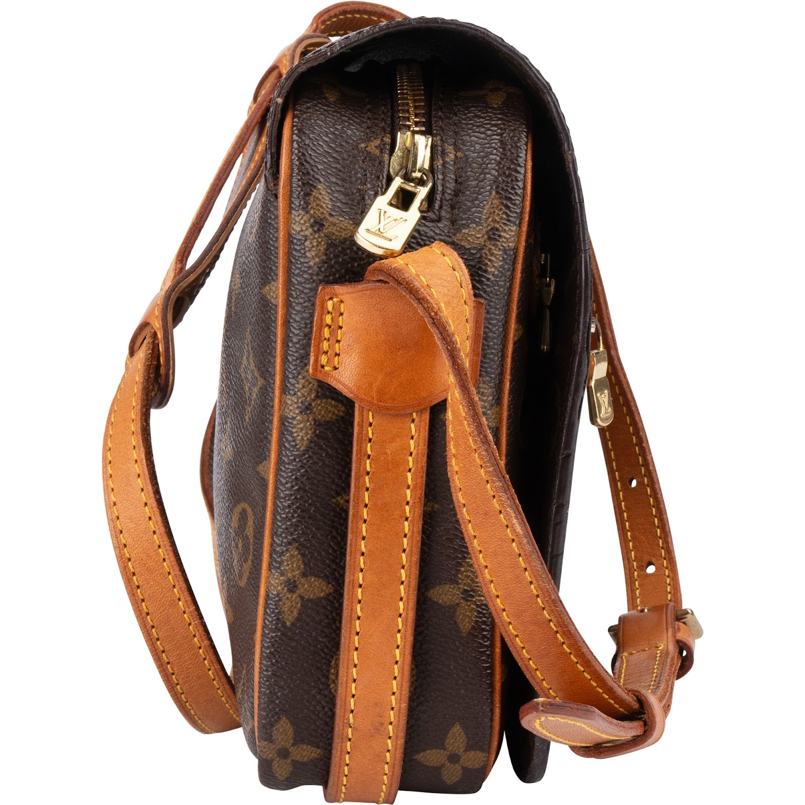 Louis Vuitton Monogram Canvas Saint Germain GM Crossbody Bag - vintageandkickz