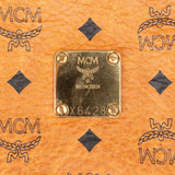 MCM Monogram Visetos Boston Travel Bag 50