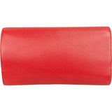 Saint Laurent Grain de Poudre Leather Cassandre Clutch