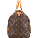 Louis Vuitton Monogram Canvas Speedy 35 Handbag