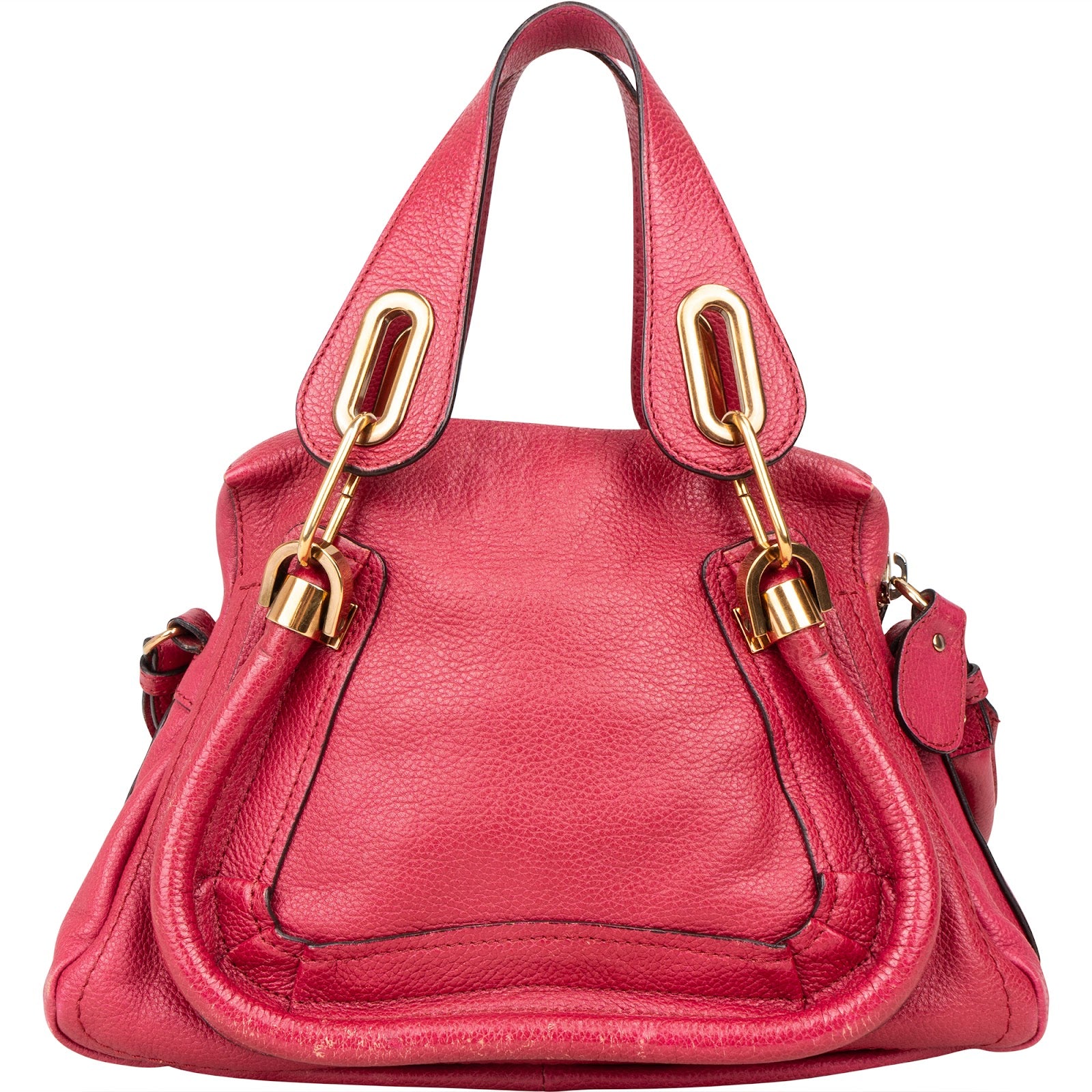 [🔄️B14 / F24] Chloé Pebbled Leather Paraty Handbag - vintageandkickz