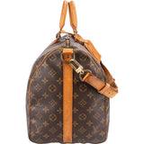 Louis Vuitton Monogram Canvas Keepall 50 Bandoulière Travel Bag