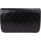 Chanel Quilted Lambskin CC Single Flap Shoulder Bag