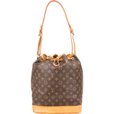 Louis Vuitton Monogram Canvas Sac Noé Grande Shoulder Bag