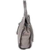 Stella McCartney Shaggy Falabella Mini Fold Over Tote Crossbody Bag