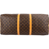 Louis Vuitton Monogram Canvas Keepall 60 Bandoulière Travel Bag
