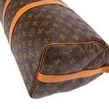 Louis Vuitton Monogram Canvas Keepall 50 Bandoulière Travel Bag
