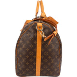 Louis Vuitton Monogram Canvas Keepall 60 Bandoulière Travel Bag