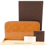 Louis Vuitton Monogram Vernis Zippy Wallet