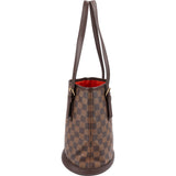Louis Vuitton Monogram Damier Ebene Marais Bucket PM Shoulder Bag