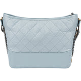 Chanel Quilted Aged Calfskin Medium Gabrielle Hobo Crossbody Bag