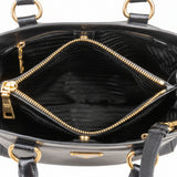 Prada Vitello Shine Leather Large Tote Handbag