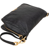 Miu Miu Leather Wristlet Pouch Handbag
