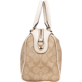 Coach Monogram Signature Rowan Satchel Handbag
