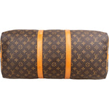 Louis Vuitton Monogram Canvas Keepall 50 Bandoulière Travel Bag