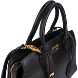 Prada Saffiano City Calf Leather Esplanade Handbag