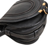 Chloé Grained Calfskin Marcie Small Saddle Crossbody Bag