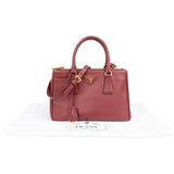 Prada Saffiano Leather Small Galleria Handbag